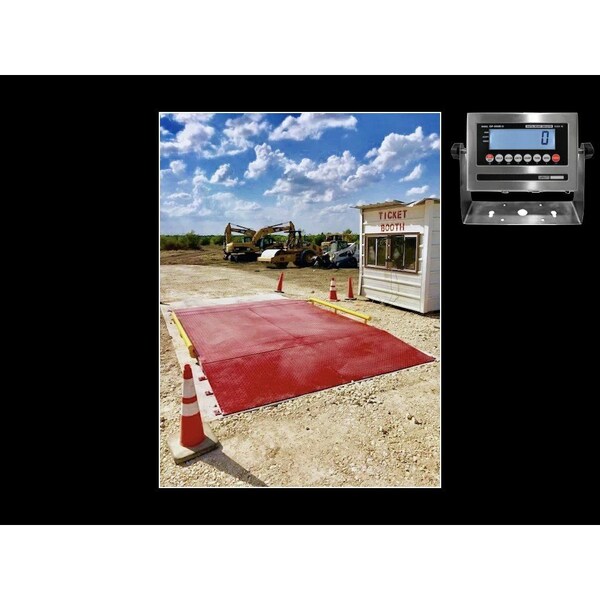 Prime Systems New Prime Scale 10' x 10' Axle Truck Cargo Scale with 60,000 lbs Non-NTEP PS-934 - main