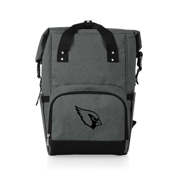 Picnic Time Family Of Brands NFL Arizona Cardinals - On The Go Roll-Top Backpack Cooler 616-00-105-014-2 - main