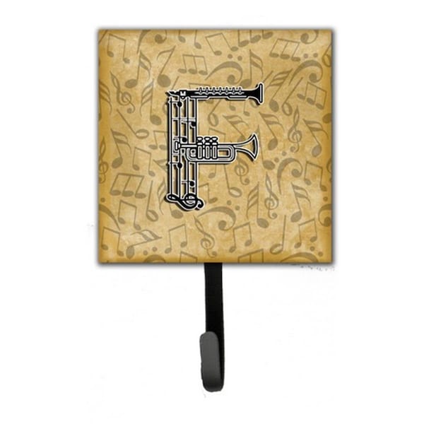 Carolines Treasures Letter F Musical Instrument Alphabet Leash and Key Holder CJ2004-FSH4 - main