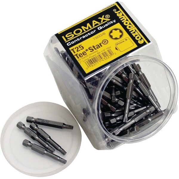 Eazypower EAZYPOWER 002235 Insert Bit, T25 Drive, Torx Drive, 1/4 in Hex Shank 2235 - main
