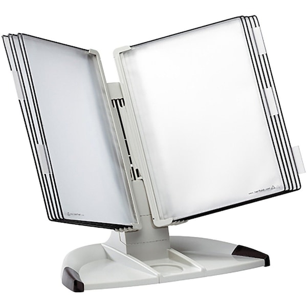 Tarifold Desk Stand Starter Set, 10 Pockets, Gray TD271 - main