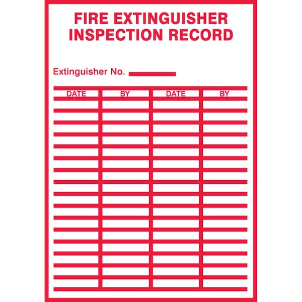 Accuform Fire Safety Label LFXG529XVE - main