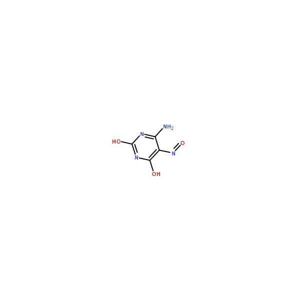 Ak Scientific 4-Amino-2, 6-dihydroxy-5-nitrosopyrimidine (5g), CAS 5442-24-0 6392AL-5g - main