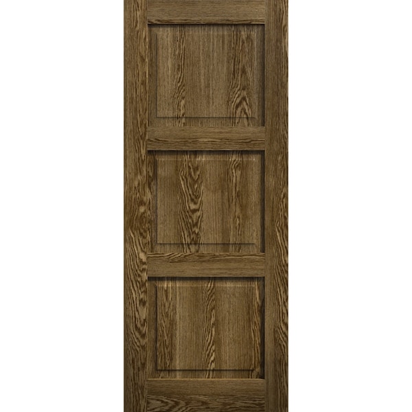 Sartodoors Slab Door Panel 28 x 80 inches, Ego 5010 Marble Oak, Wood Veneer Doors, Pocket Closet Sliding Bar EGO5010S-DMR-28 - main