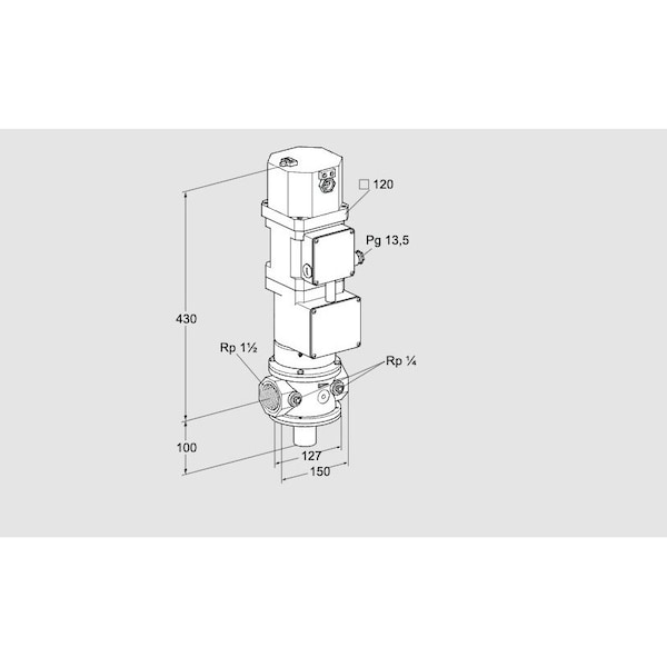 Honeywell Kromschroder VLV, MTR, GAS, VK 40R10W5XA43D KS85311014 - main