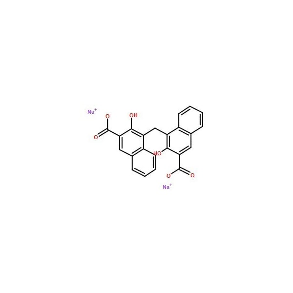 Ak Scientific Pamoic acid disodium salt (25g), CAS 6640-22-8 O628-25g - main
