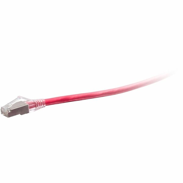 C2G QS 6FT/1.8M RED BOOTED C6A STP CM TAA C2G43881 - main