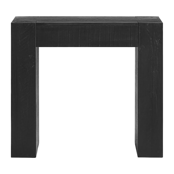 Alaterre Furniture Stockyard Solid Wood Console Table 36 in Modern Farmhouse Small Entryway Table AFTBL-034 - main