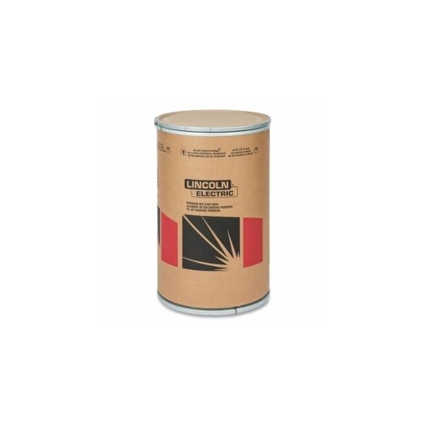 Lincoln Electric SuperArc L-50 MIG Wire, 0.035 in dia, 500 lb Accu-Trak Drum, Copper Coated Mild Steel, 500PK 897-ED021052 - main
