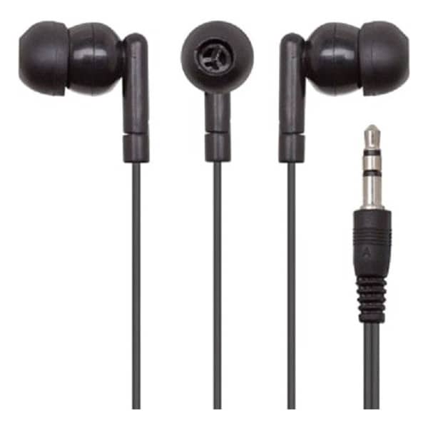 Ergoguys Califone Califone Wired 3.5mm Ear Bud - Black - 50 / Pack E1 - main