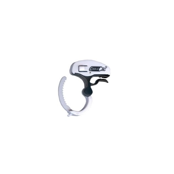 Cable Wholesale Cable Wrap, 5/8 in Max Bundle Dia., Black, White, Polymer, Stainless Steel, 20 PK 30CA-09220 - main
