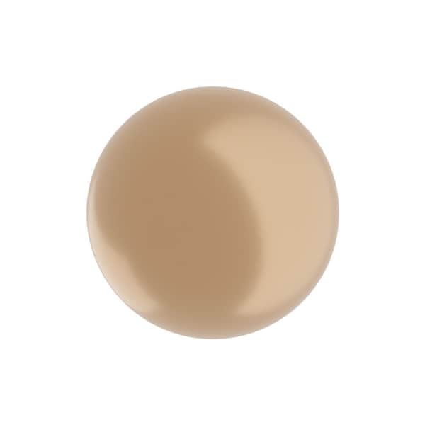 Richelieu Firenze Collection 1 9/16-inch (40 mm) Champagne Bronze Traditional Round Closet Door Knob BP878940CHBRZ - main