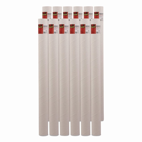 Scotch Mailing Tube, 36in Long, 3in Diameter, White, 12PK 7979CT - main