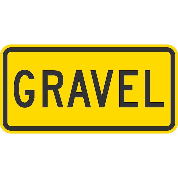 Lyle W4-7E, Gravel, 24x12, High Intensity Prismatic, Yellow G-11652-HI_24x12 - main