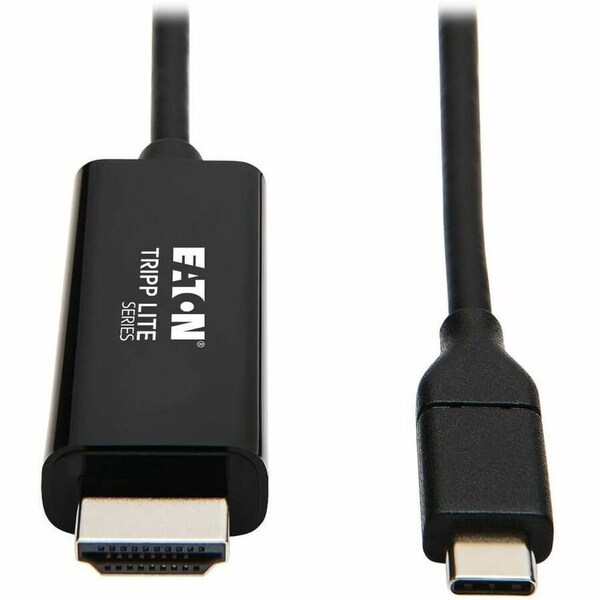 Tripp Lite USB C to HDMI Adapter Cable USB 3.1 Gen 1 4K M/M USB-C Black 3ft U444-003-H4K6BE - main