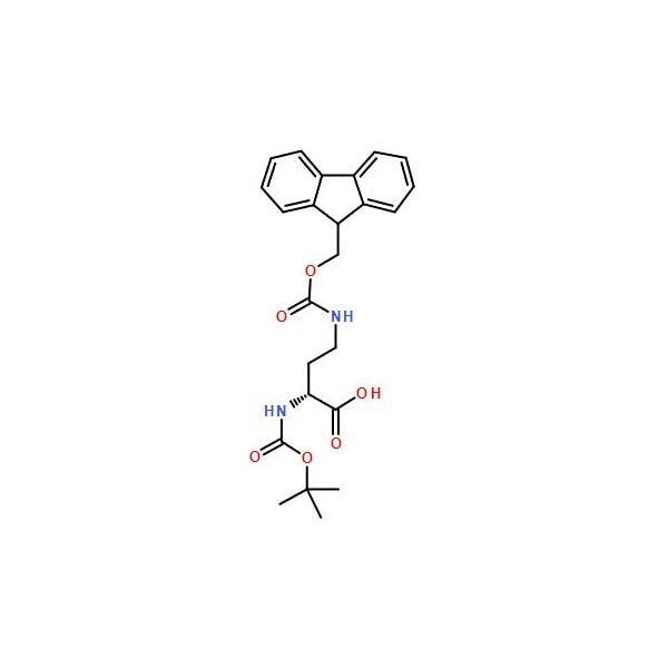 Ak Scientific Boc-D-Dab(Fmoc)-OH (5g), CAS 131570-57-5 Z9629-5g - main