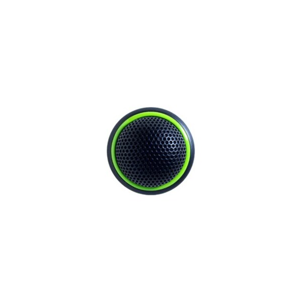 Shure ROUND MINIATURE BOUNDARY MICROPHONE, OMNIDIRECTIONAL, LED LIGHT RING, 5-PIN XLR, MX395B/O-LED - main