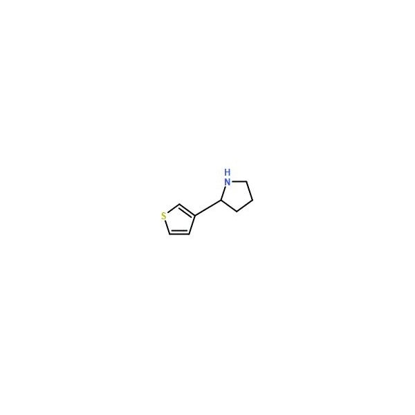 Ak Scientific 2-Thiophen-3-yl-pyrrolidine (5g), CAS 298690-85-4 Q620-5g - main