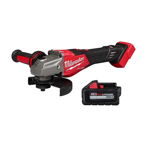 Milwaukee Tool M18 FUEL Grinder + M18 RDL XC6.0 Battery 3671-20, 48-11-1865 - main