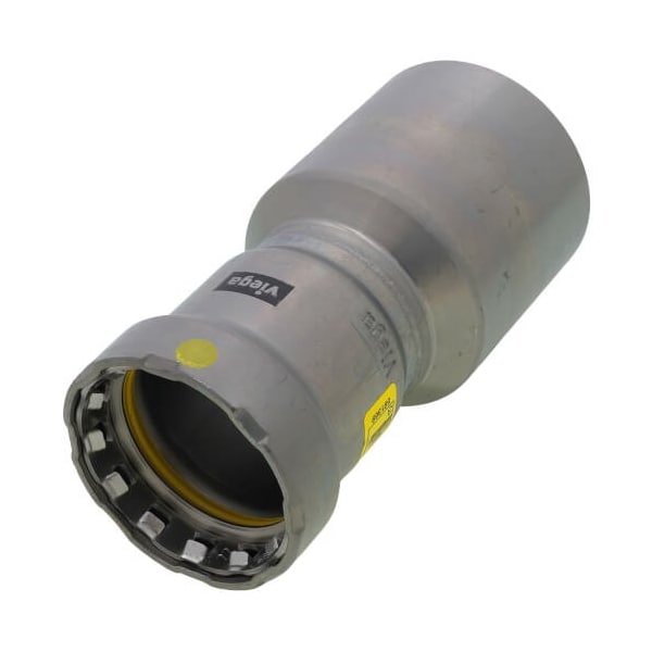 Viega MegaPressG reducer FTG IPS 2 P 1.25 carbon steel zinc-nickel coating 26041 - main