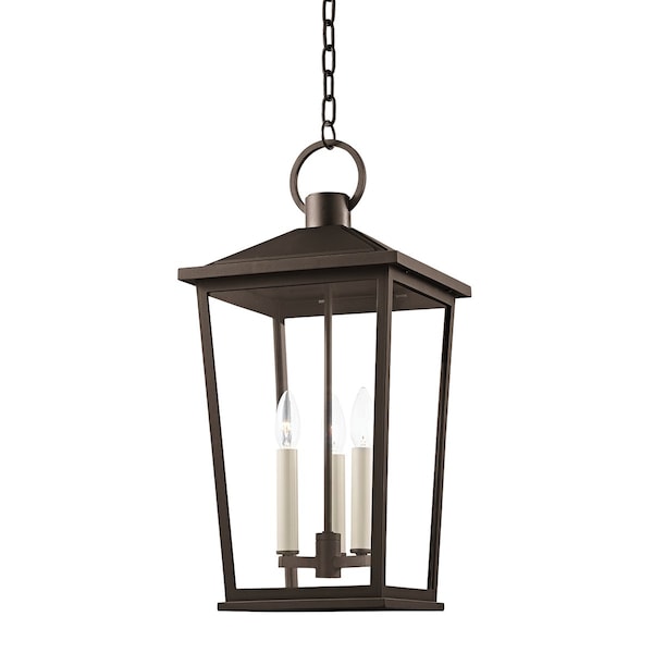 Troy Lighting Soren 3 Light Lantern 11 In. Textured Bronze W/ Hl F8911-TBZH - main