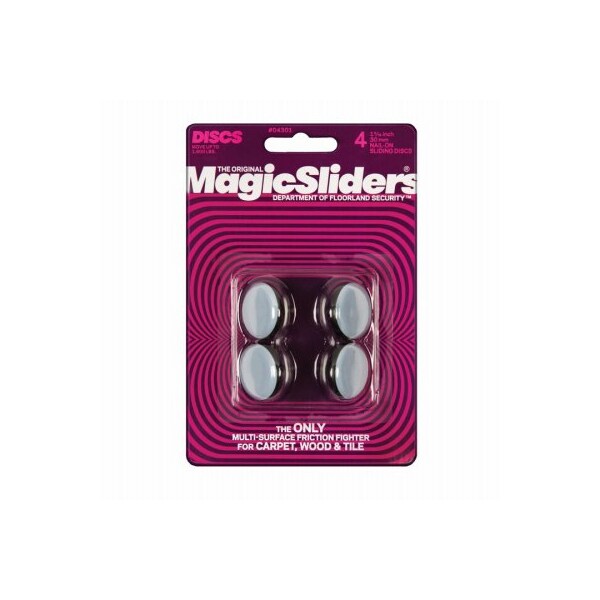 Magic Sliders 8Pk 7/8" Rnd Slide Disc 08221 - main