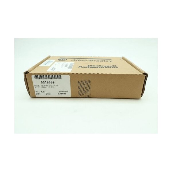 Allen Bradley SLC500 OUTPUT MODULE SER D 1746-OA16 - main