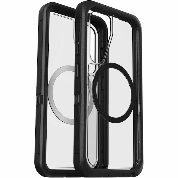 Otterbox Defender Pro Xt Clear Magnetic Case For Samsung Galaxy S25, Dark Side 77-97637 - main