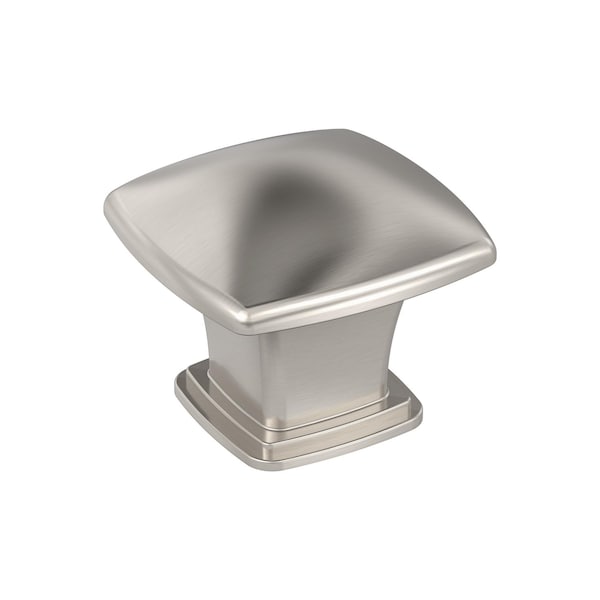 Amerock Garfield 1-3/16 inch (30mm) Length Satin Nickel Cabinet Knob, 10PK 10VMP37020G10 - main