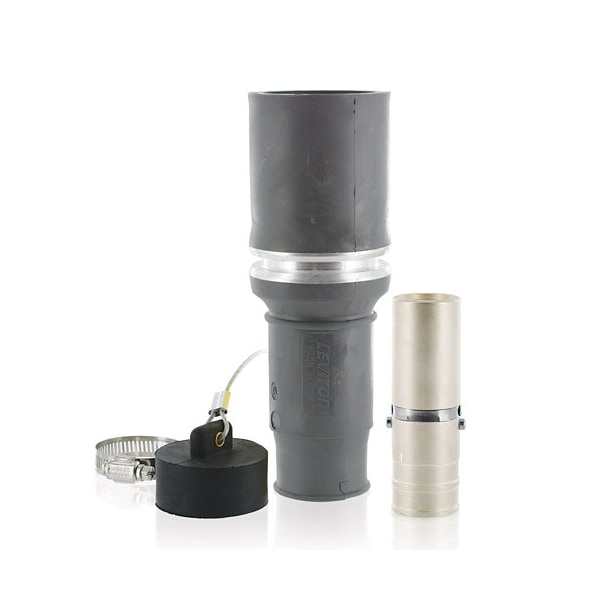 Leviton SinglePoleInline, 1,009A, Female, Gray 49F64-GY - main