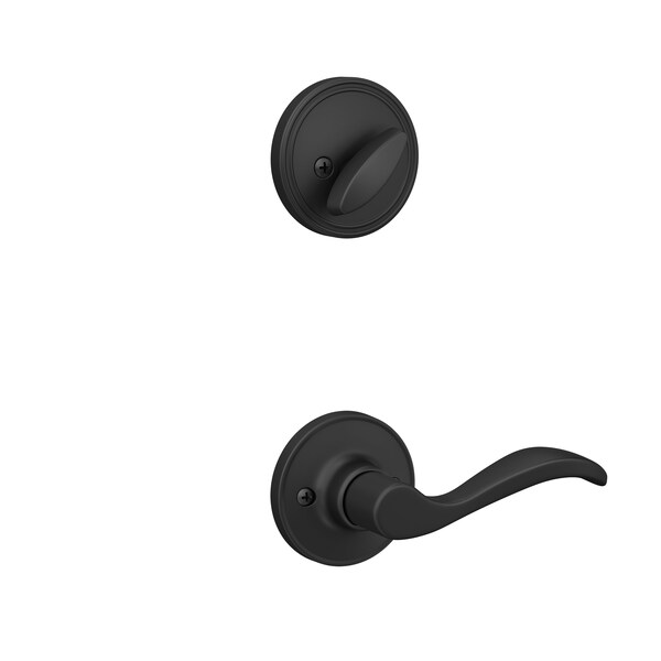 Schlage Residential - J Series Schlage Residential Right Hand Interior Active Handleset Trim Seville Lever with 16258 JH59SEV622RH - main