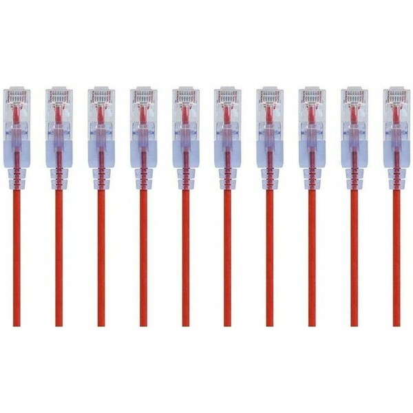 Monoprice SlimRun Cat6A Ethernet Patch Cable - Snagless RJ45_ UTP_ Pure Bare Cop 29440 - main
