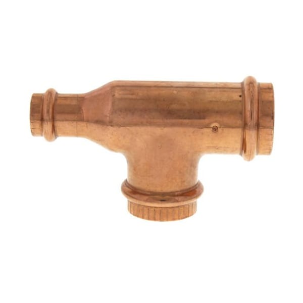 Viega ProPress tee P1 1 P2 0.5 P3 1 copper 94767 - main