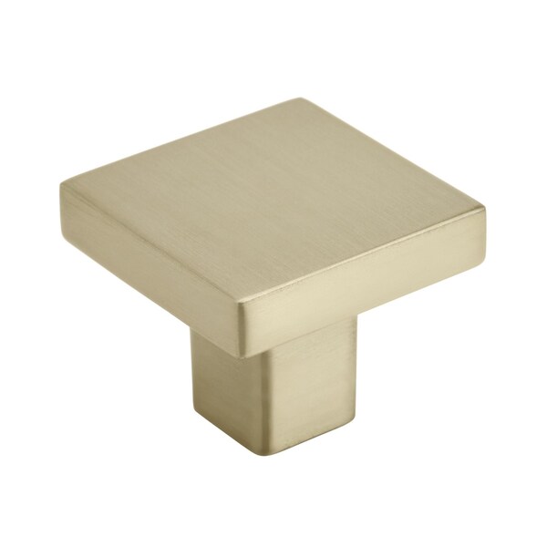 Amerock Monument 1-3/16 in 30 mm Length Golden Champagne Cabinet Knob BP36905BBZ - main