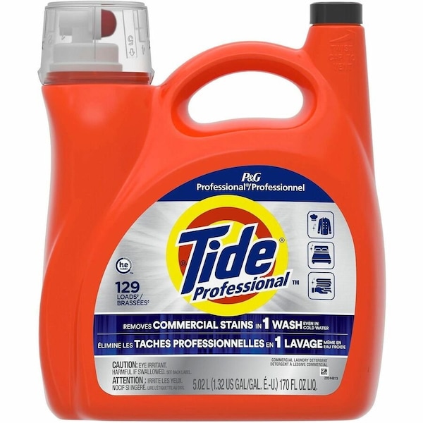 Tide Laundry Detergent, 170 oz, Jug, PK4 14119 - main