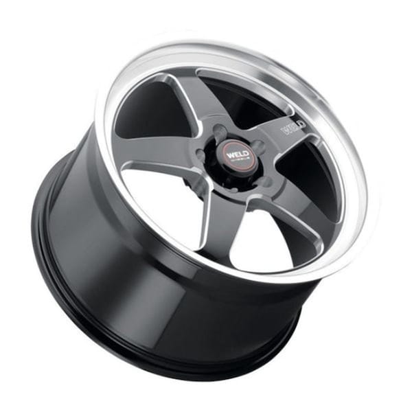 Weld 18 x 8 in. 5 x 120 ET15 BS5.1 Gloss Black S155 Ventura Drag Wheel - 78.1 MIL DIA S15588022P15 - main