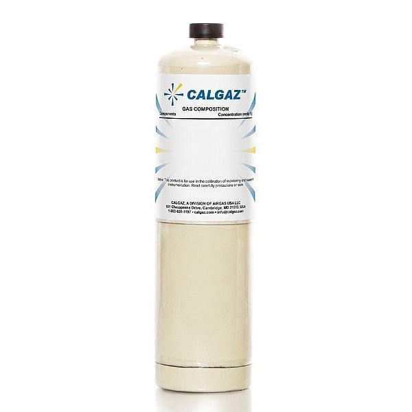Gasco Calibration gas, Nitrogen, Oxygen, 17 L, CGA 600 Connection, +/-5% Accuracy, 240 psi Max. Pressure X02NI80CP1772N9 - main
