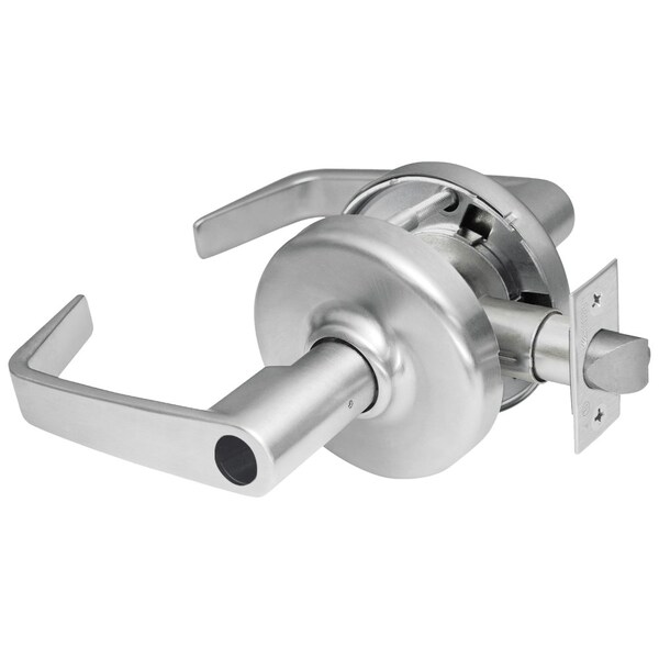 Corbin Russwin Grade 1 Classroom Cylindrical Lock, Newport Lever, Conventional Less Cylinder, Satin Chrome Finish, CL3555 NZD 626 LC - main