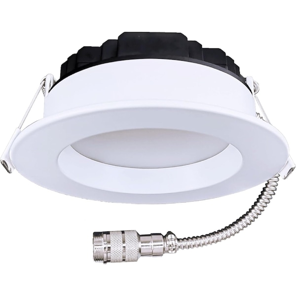 Goodlite LED Regress Round - Recessed Fixture, RS4/15W-IC/20W-NIC/RD/LED/5CCT 2000/1400 Lumen, 20/15W G-98522 - main