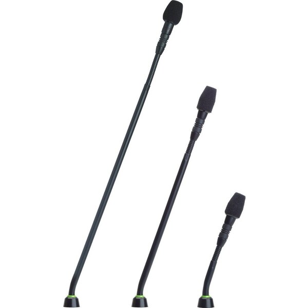 Shure MINATURE GOOSENECK MICROPHONE, BI-COLOR LED INDICATOR, LENGTH 38.1 CM (15), CARD MX415LP/C - main