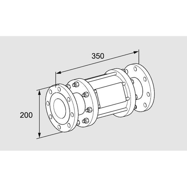 Honeywell Kromschroder Non-Return Gas Valve, GRS Type, 15–80 DN, Threaded/Flanged, 100 mbar/5 bar KS03150642 - main