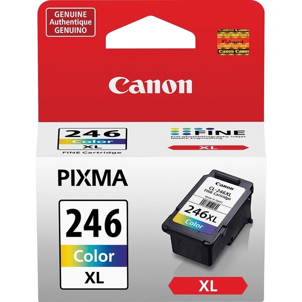 Canon Original Extra Large Yield Inkjet Ink Cartridge, Tri-color CL-246XL - main