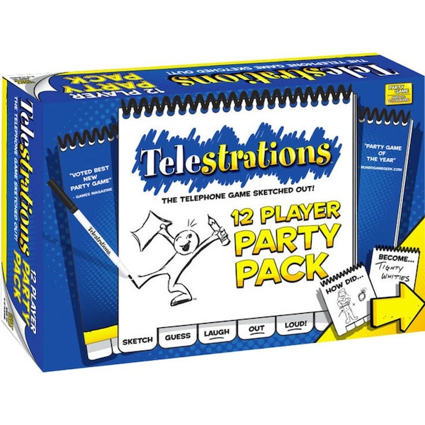 Usaopoly Telestrations 12 Player - The Party Pack PG000-318 - main