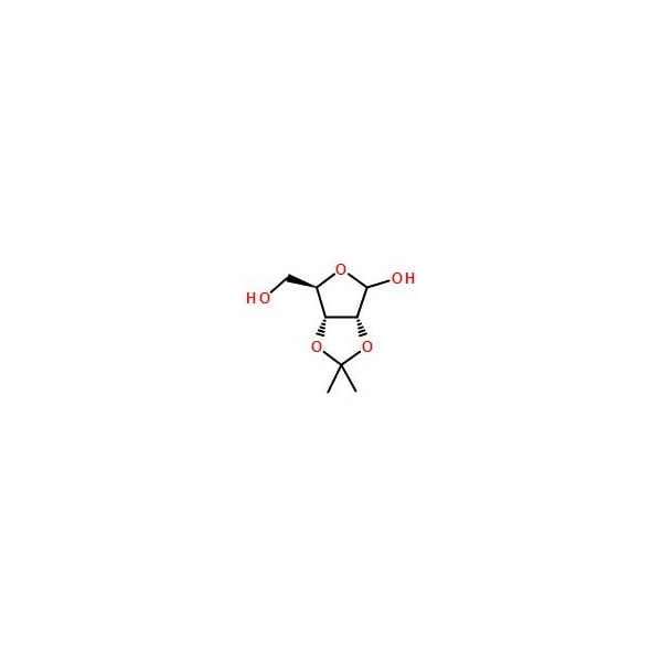 Ak Scientific 2, 3-O-Isopropylidene-D-ribofuranose (10g), CAS 4099-88-1 5604AB-10g - main