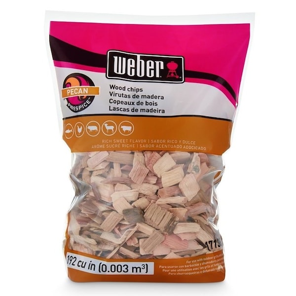 Weber Smoking Chips, Wood, 192 cuin Bag 17136 - main