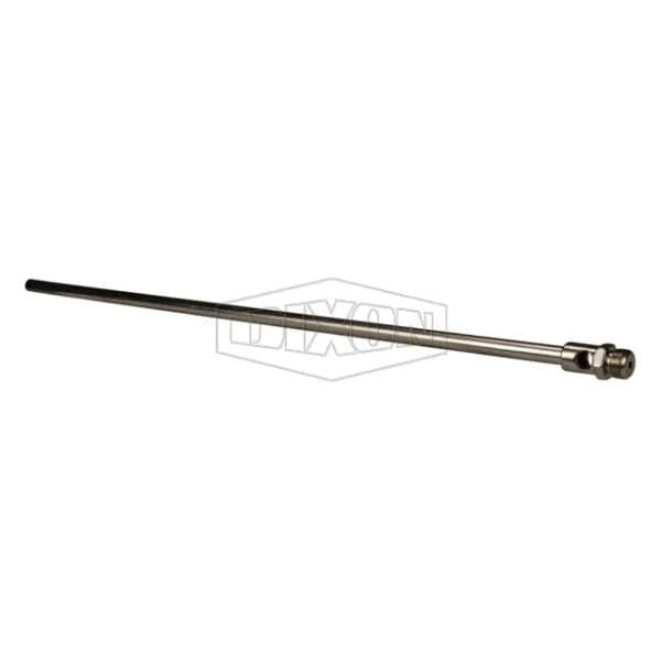 Dixon Blow Gun Extension, Nickel Plated, For Use with Air Chief Lever Operated Blow Gun, 1/8 in MNPT, Ste BGE18 - main