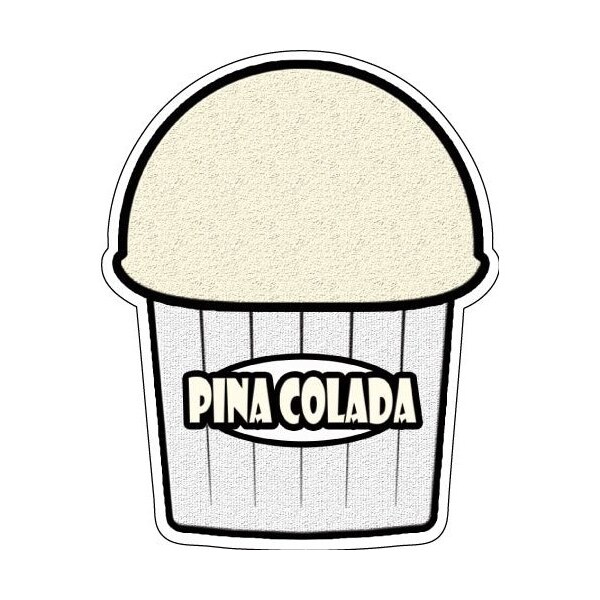 Signmission Pina Colada Flavor, 12 Inch, Vinyl D-Pina Colada Flavor - main