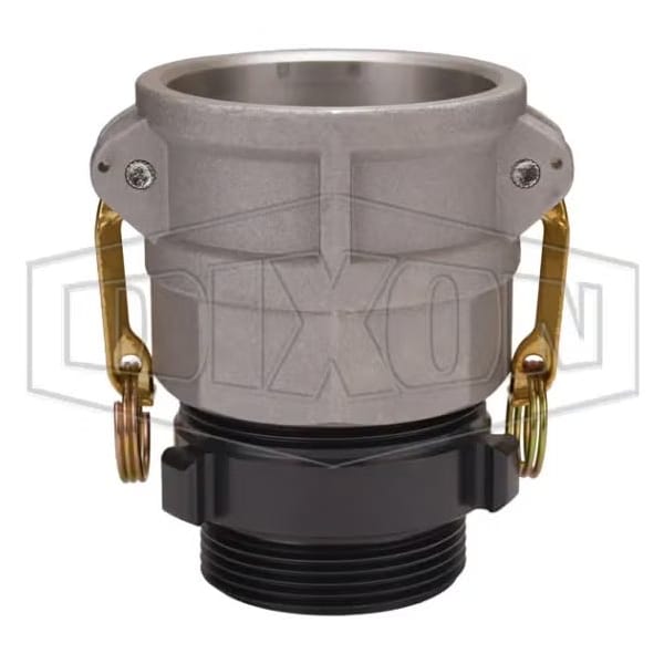 Dixon Type B Cam and Groove Coupler, 3 x 2-1/2 in Nominal, Female Coupler x Male NST NH End Style, Alumi 3025-B-ALNST - main