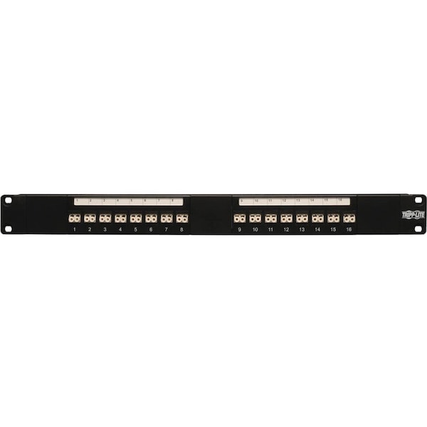 Tripp Lite 16-PORT FIBER PATCH PANEL 62.5/125 OR 50/125 LC/LC 1URM N490-016-LCLC - main