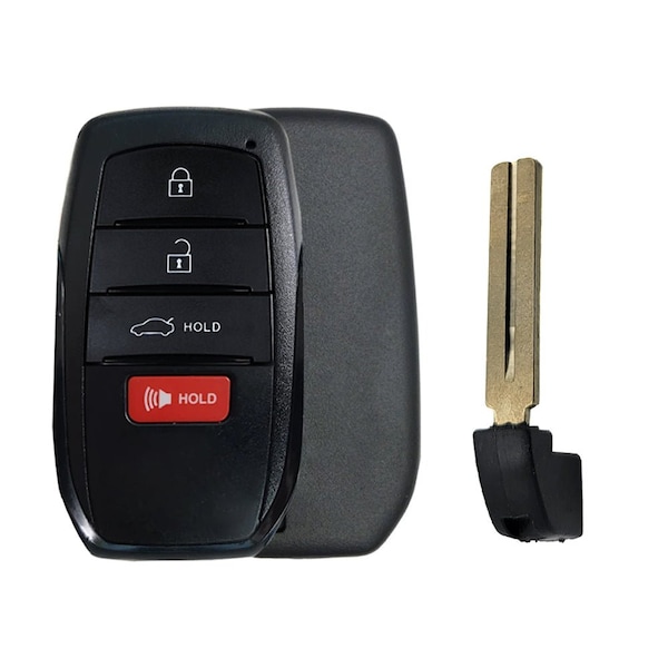 Aks Keys 2023 2024 Toyota Corolla Smart Key Fob 4 Buttons FCC# HYQ14FBW - UNLOCKED RC-TOYOTA-134C - main